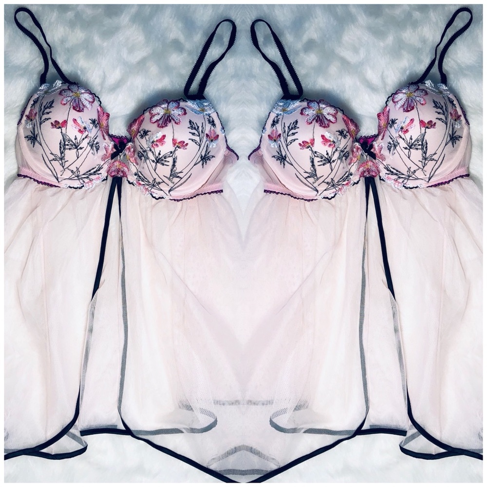 Victoria's Secret, Jeweled Demi Babydoll